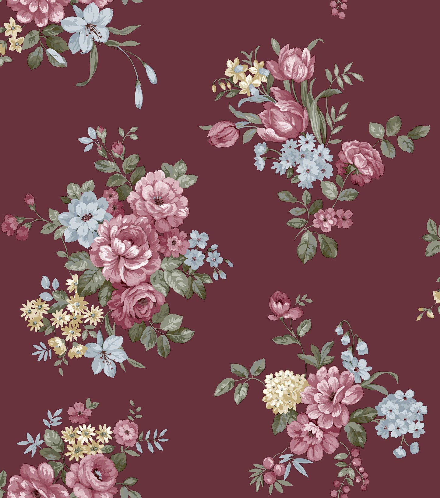 parato , fiori country , 12303