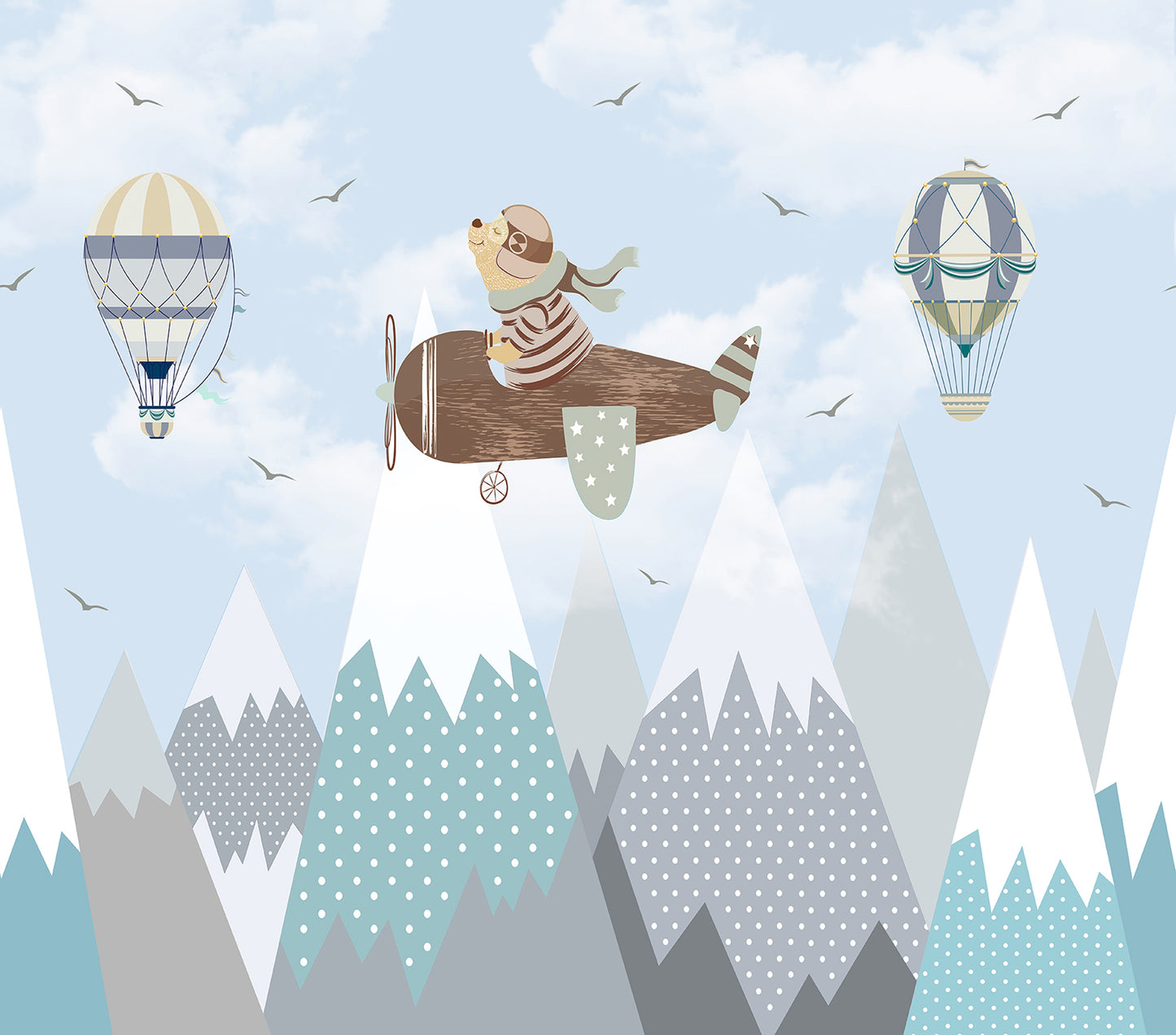 decoprint, cute walls, cw6001-1