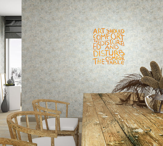 Art-inspired modern wallpaper