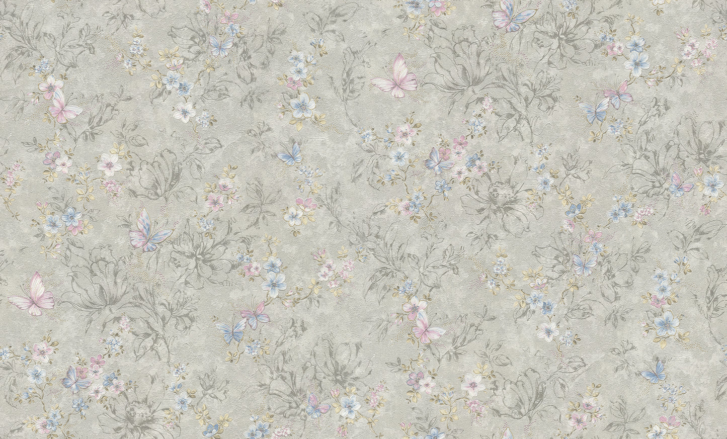 pastel blossom wallpaper design