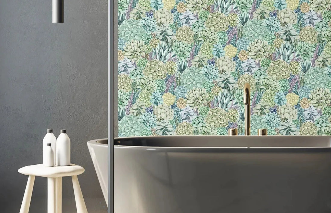 Wallpaper for Bathrooms: Moisture-Resistant and Stylish Options