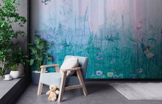 Wallpaper as Art: Large-Scale Murals for Modern Homes