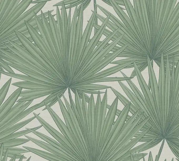 tropical leaves pattern wallpaper