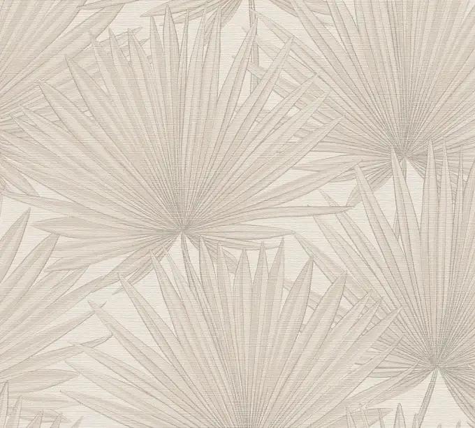 palm leaf botanical wallpaper