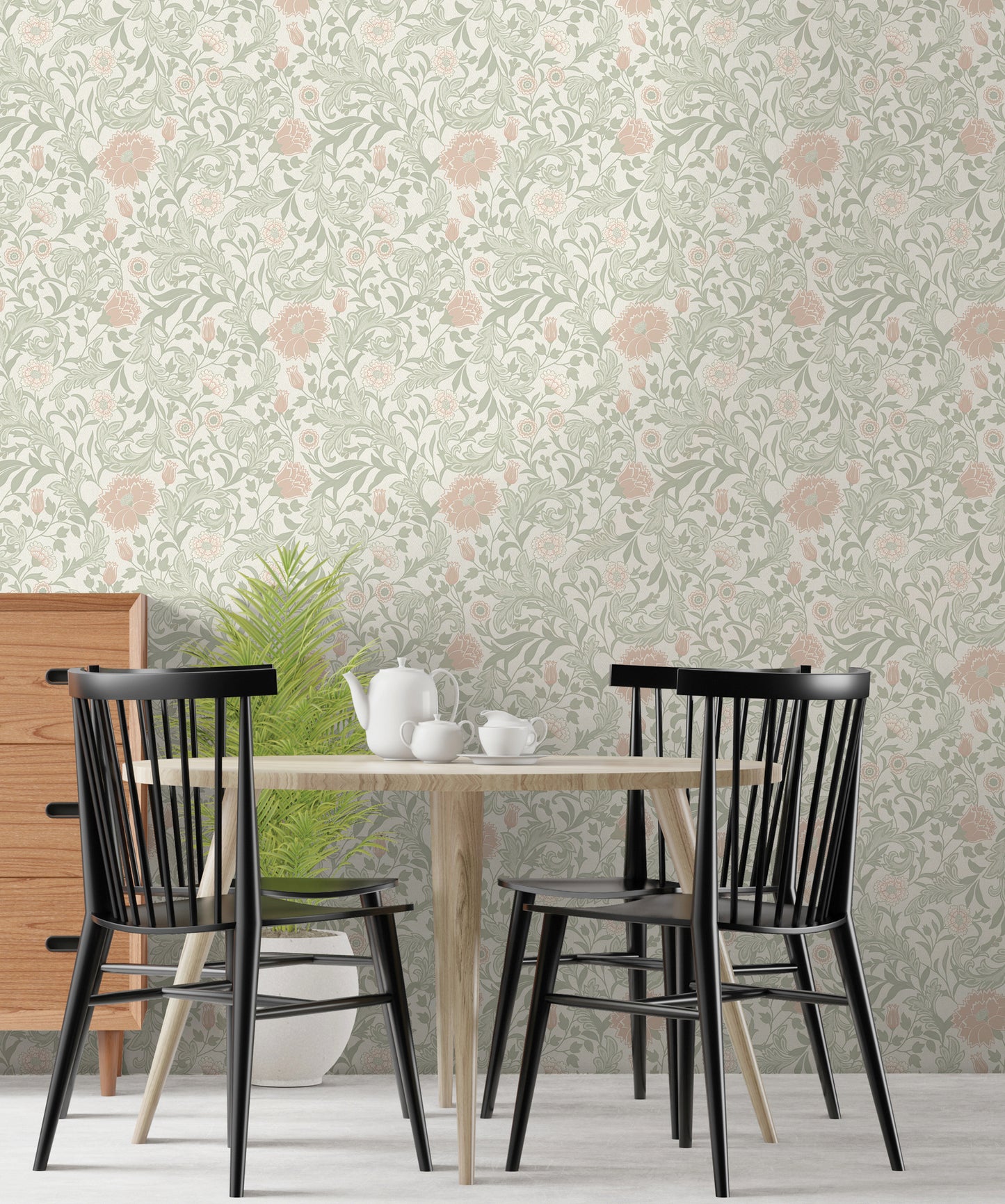 elegant neutral contemporary wallpaper