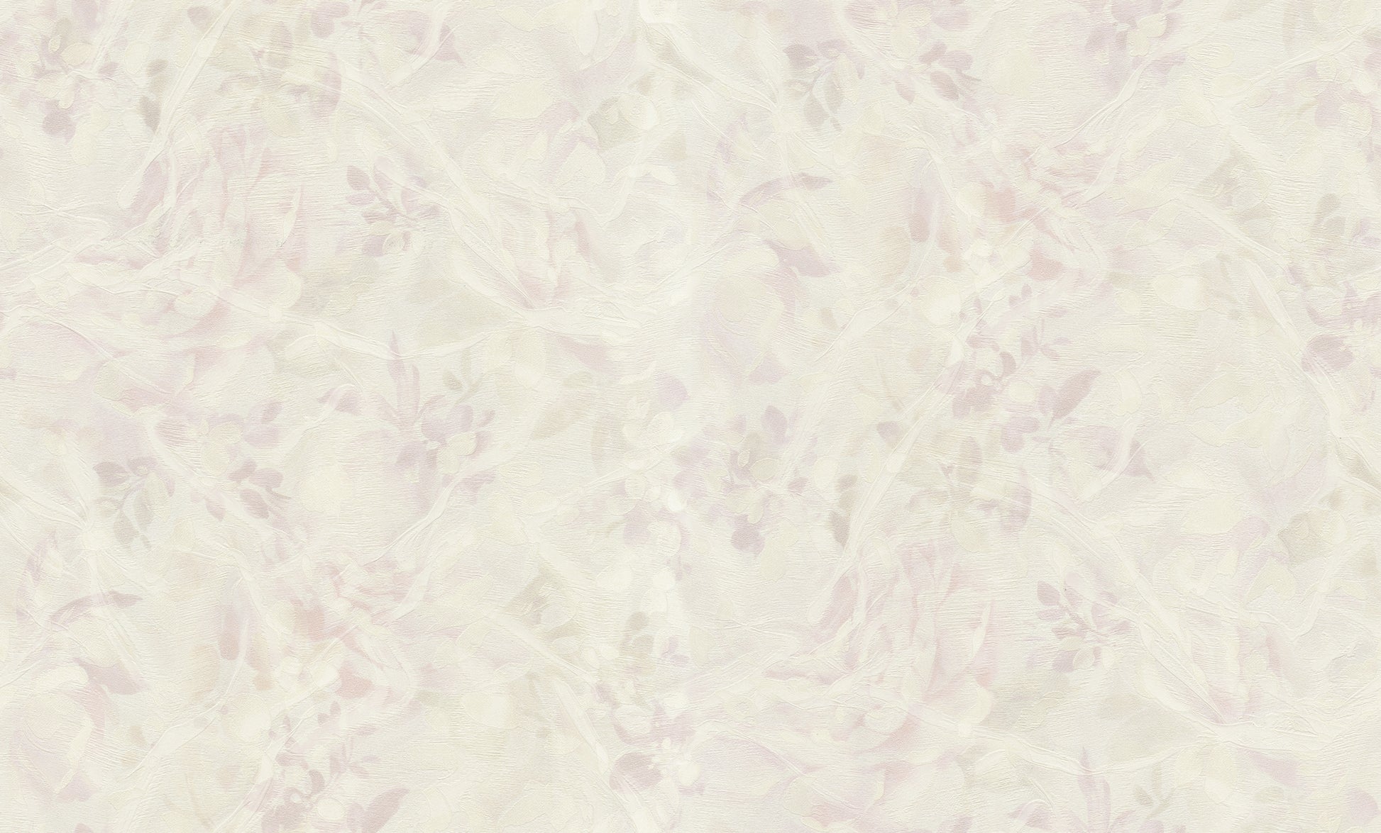 Romantic bloom pattern wallpaper